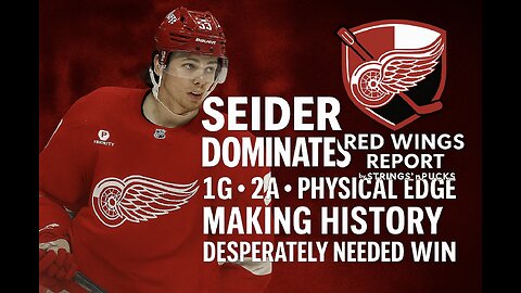 7 Minute Wings: Seider Makes History as Wings Fight Back