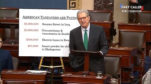 Sen. John Kennedy Criticizes Foreign Aid Spending