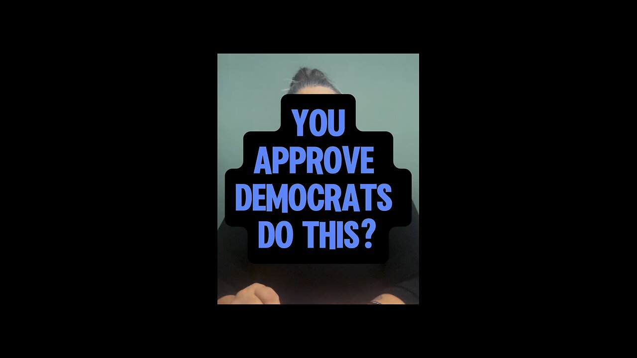 Democrats Approve This? 🤯