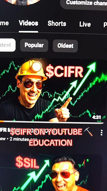$CIFR ON YOUTUBE ⛏️
