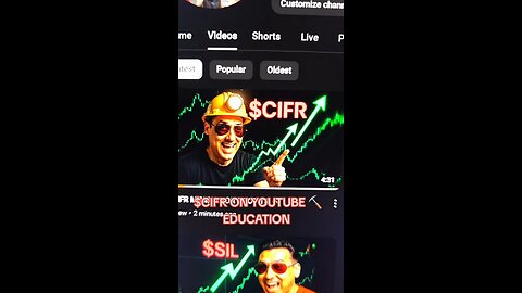$CIFR ON YOUTUBE ⛏️
