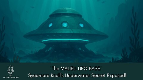 The MALIBU UFO BASE: Sycamore Knoll's Underwater Secret Exposed | Podcast-202