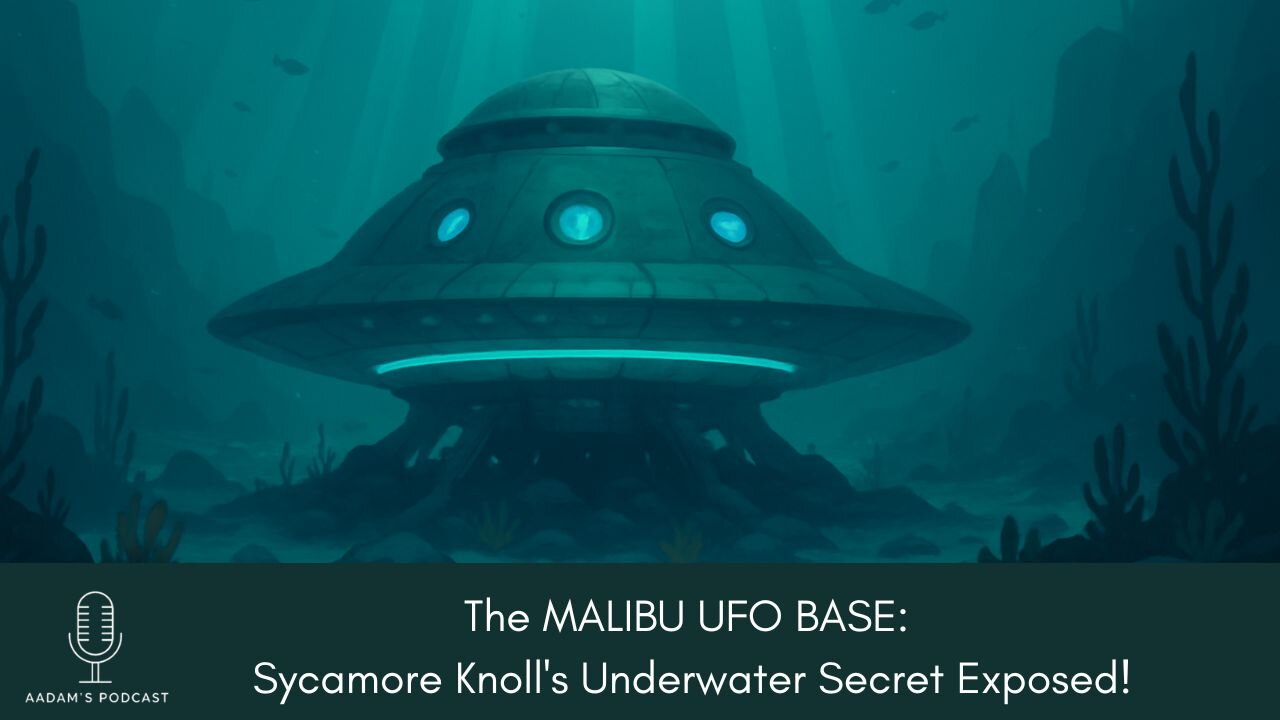 The MALIBU UFO BASE: Sycamore Knoll's Underwater Secret Exposed | Podcast-202