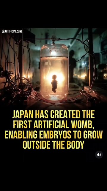 Japan creates the first artifical womb.