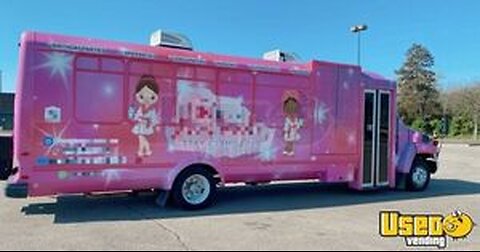 Clean and Appealing - 2007 Chevrolet C5500 Mobile Kids Spa Party Bus for Sale in Ohio!
