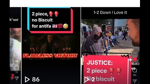 Antifa Knock out Booiii
