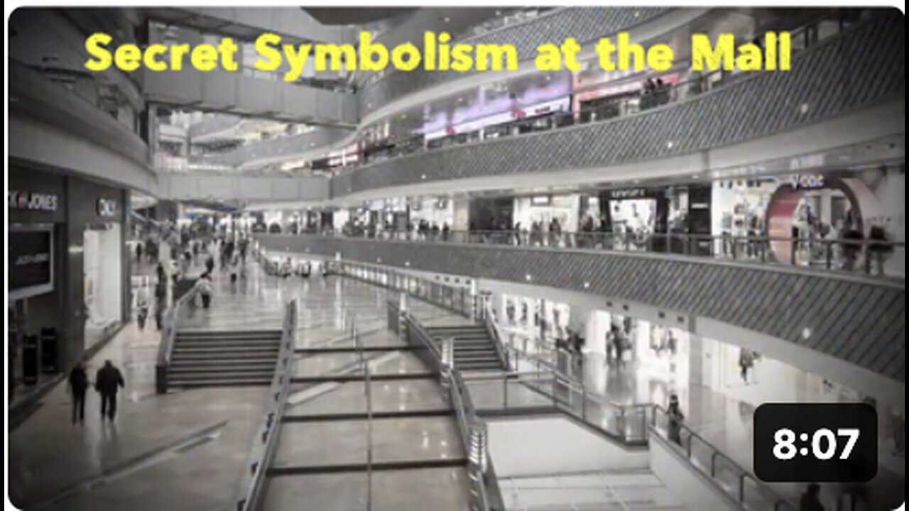 "Hidden Symbols Discovered in Shopping Malls"
