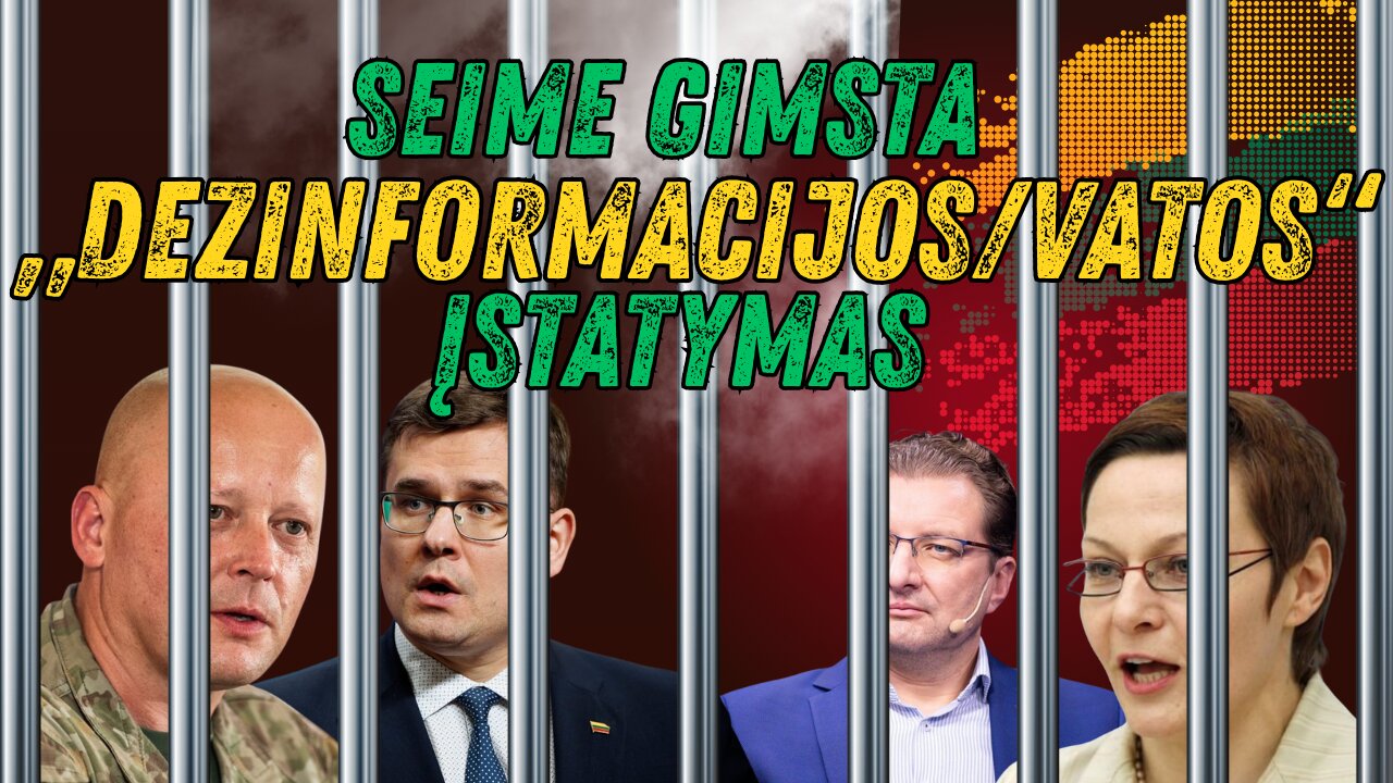 Seime gimsta „Dezinformacijos/Vatos“ įstatymas