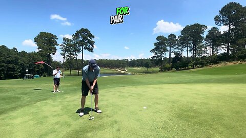 Playing The Par 5 - 12th Hole at Hyland Golf Club ⛳🏌️‍♂️