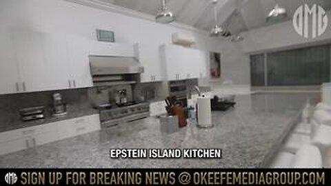 O’KEEFE RELEASES FIRST-EVER FOOTAGE FROM INSIDE EPSTEIN'S PRIVATE ISLAND MANSION