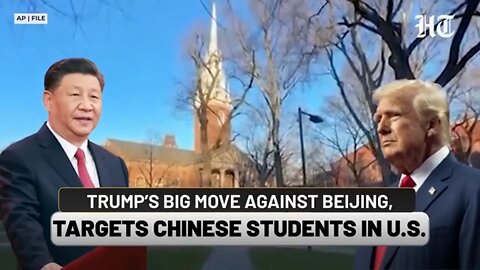 Trump's big Anti-China move amid tarrif tiff, US to start revoking visas of Chinese students