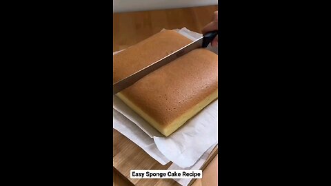 LEARN HOW TO MAKE SPONGE CAKE