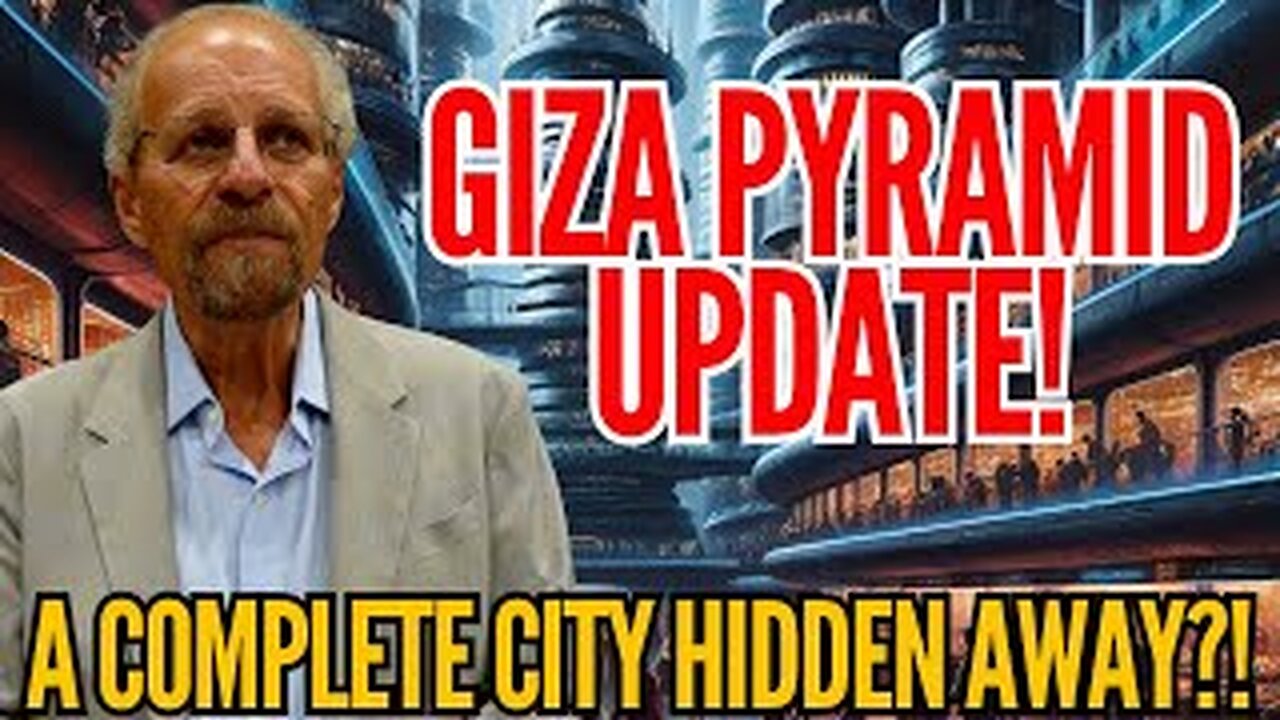 (UPDATE) HIDDEN CITY Under the Giza Pyramids?!