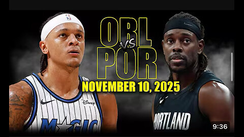 Orlando Magic vs Portland Trailblazers game highlights