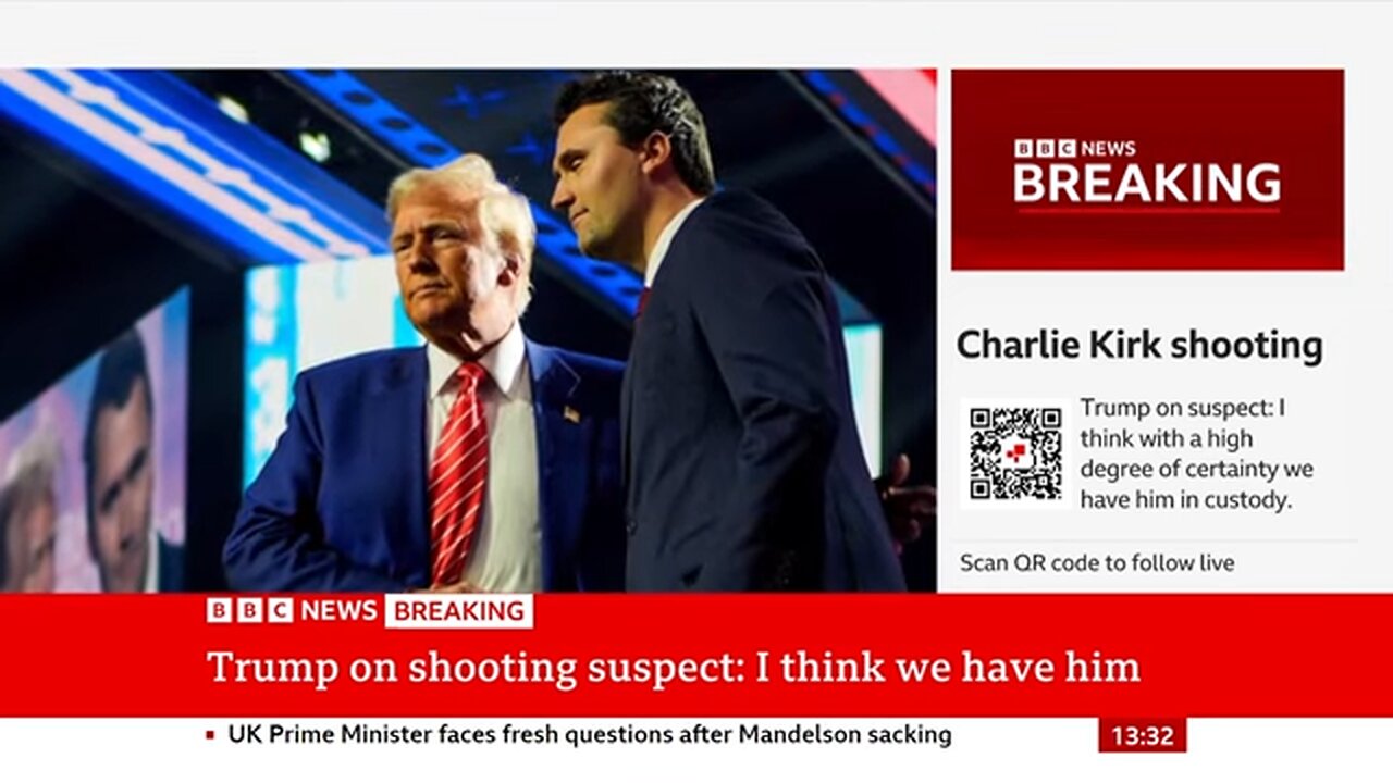 Charlie Kirk shooting suspect is in custody, Donald Trump tells Fox News