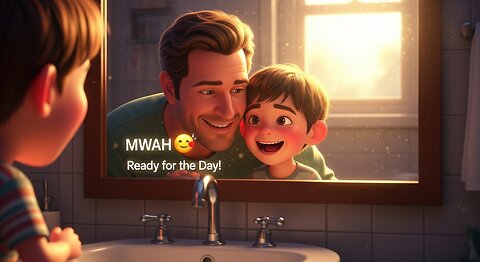 Dad Shaves His Beard! 😲 Funny 3D Animation for Kids | Family Morning Fun