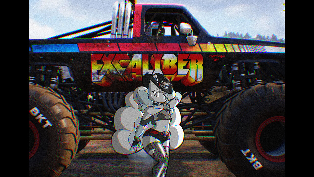 Rumble Creators Program: Furry V-Tuber Watch along 1999 monster trucks stuff