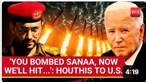 "Houthis Warn of Bombing America Following U.S., UK Airstrikes on Yemen"