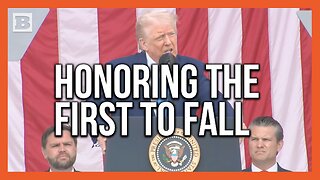 President Trump Honors Men Who Gave Their Lives for a Nation that "Did Not Yet Have a Name"