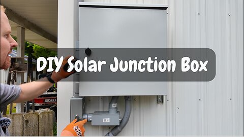 FINALLY Got This Done! DIY PV Junction Box for My Solar Setup