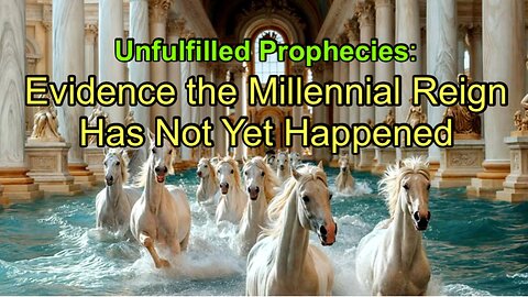 33. Unfulfilled Prophecies - Evidence the Millennial Reign Has Not Yet Happened