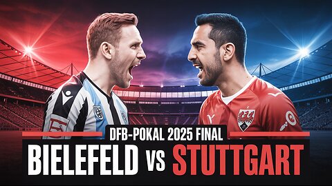 DFB-Pokal 2025 Final: Arminia Bielefeld vs VfB Stuttgart | The Game of the Year!
