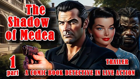 The Shadow of Medea – Trailer | Ai Crime Story | A Comic Book Detective in Live Action