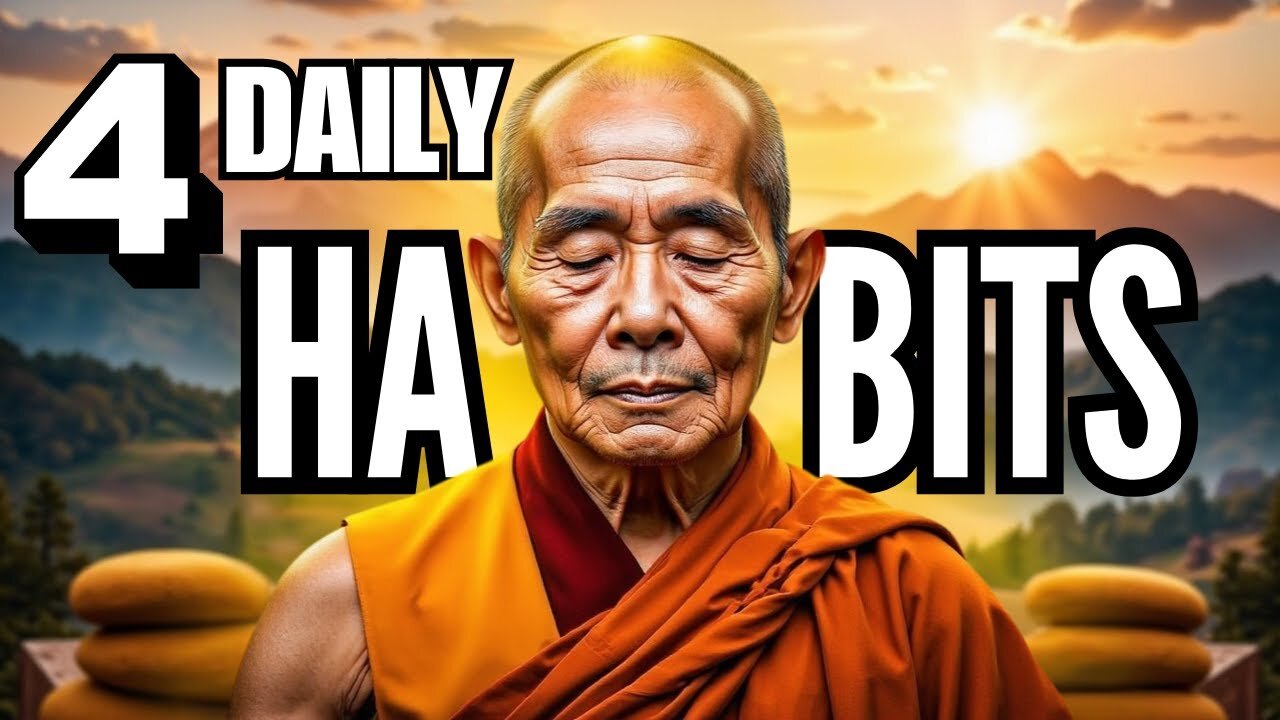 Monk’s Daily Routine for Mental Clarity 🧘 | Boost Focus, Calmness & Productivity