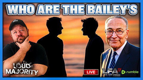 CHUCK SCHUMER HAS AN INTERESTING GROUP OF FRIENDS??? | LOUD MAJORITY 8.12.25 3PM