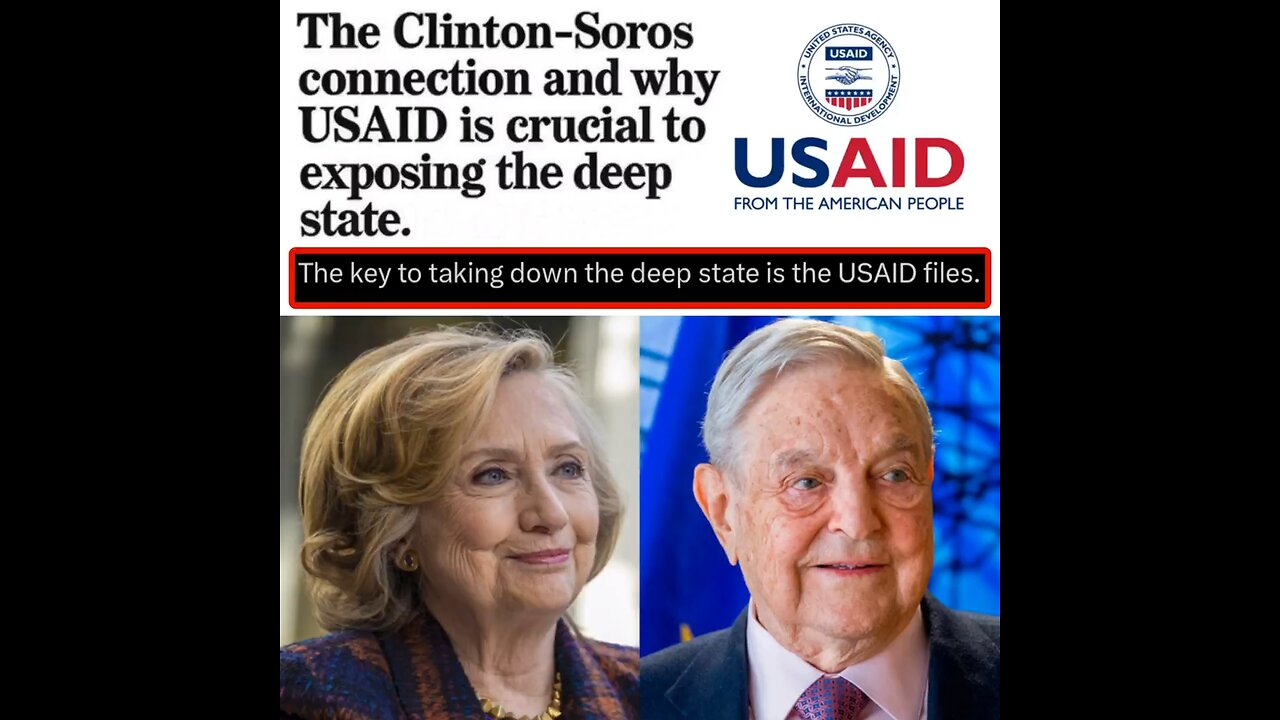 Is The Key To Taking Down The Deepstate The USAID Files?
