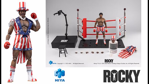 Rocky (1976) - Apollo Creed - Exquisite Super Series [by Hiya Toys]