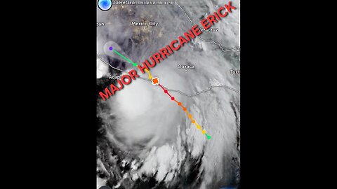 MAJOR HURRICANE ERICK 150mph Wind gust!
