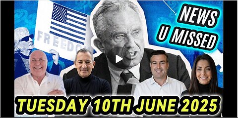 DAILY NEWS WITH CHARLIE WARD, PAUL BROOKER & WARREN THORNTON TUESDAY 10TH JUNE 2025