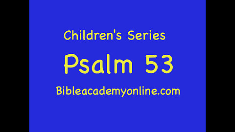 CS Psalm 53
