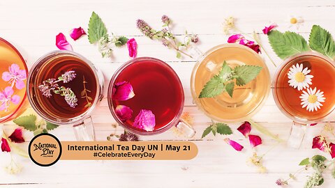 International Tea Day 2025 🍵 | A Global Celebration of Culture & Sustainability #shorts #teaday