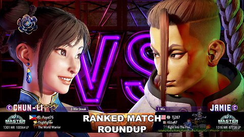 Kuya Kalbo SF6 Ranked Roundup. Chun Li Master Rank [Hori Fight Stick]