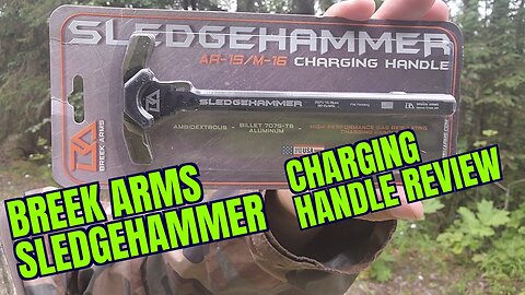 Breek Arms Sledgehammer Charging Handle Review