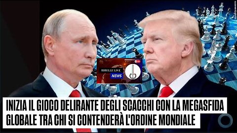 INIZIA IL GIOCO DELIRANTE DEGLI SCACCHI CON LA MEGASFIDA GLOBALE TRA CHI SI CONTENDERÀ L'ORD. MOND.