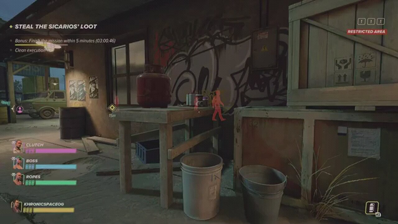 Squeaky clean getaway