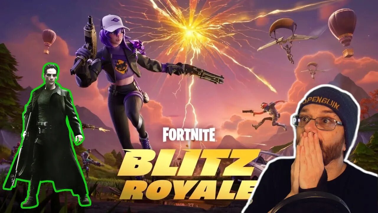 I went CRAZY with Matrix Pistols in FORTNITE BLITZ MODE.