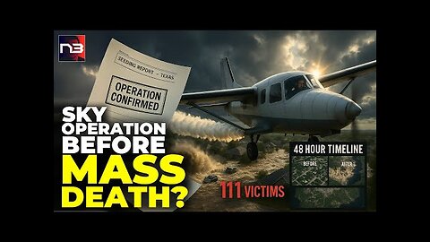Alert: They Did What in Texas Skies 48 Hours Before... OMG! 111 Dead and NOW We Know Why!