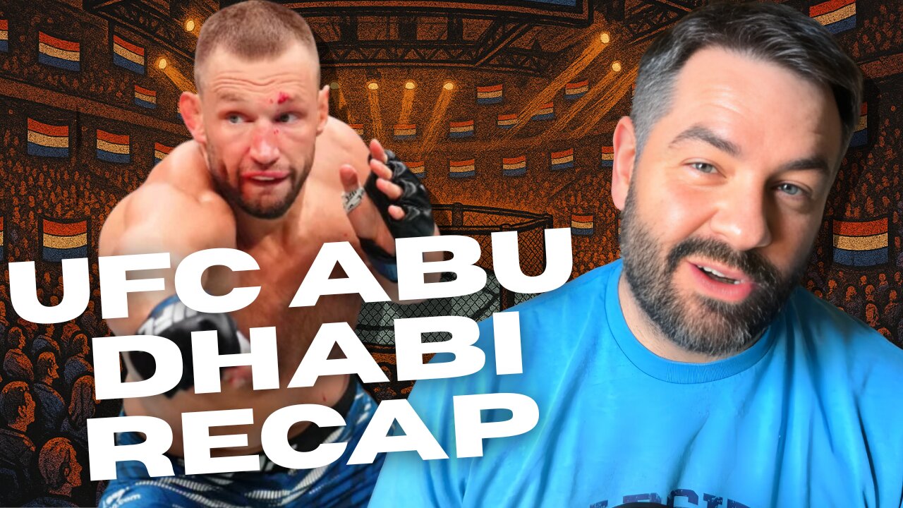 Reinier de Ridder bullies Robert Whittaker, keeps 185 goofy || UFC Abu Dhabi breakdown