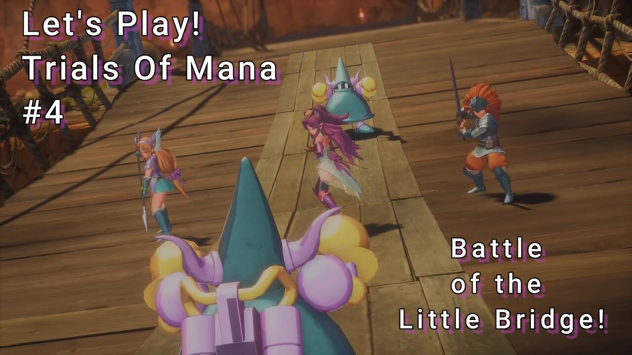 Let's Play! Trials of Mana Part 4! Making Our Grand Escape!