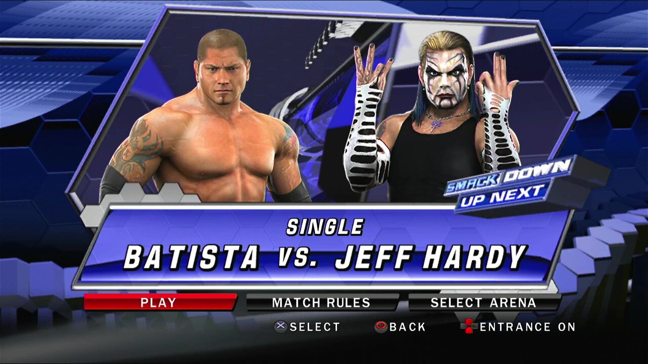 WWE Smackdown vs. Raw 2010 - Batista vs. Jeff Hardy