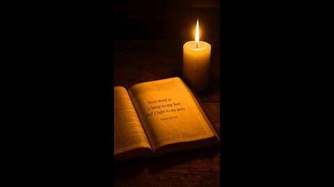 “Your word is a lamp to my feet and a light to my path.” – Psalm 119:105 #bibleverse