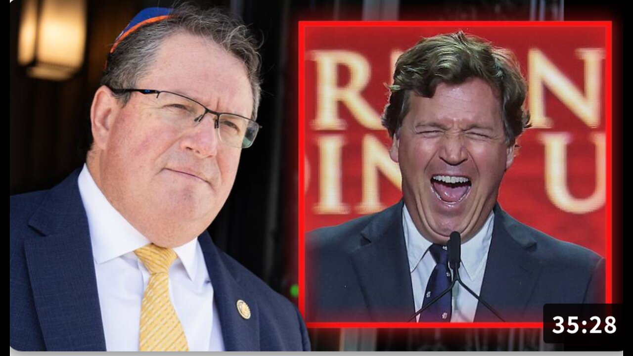 POLITICAL VIOLENCE ALERT: Republican Congressman Randy Fine Says That Tucker Carlson Is The Number One Threat To Jews And The New ‘Hitler!’