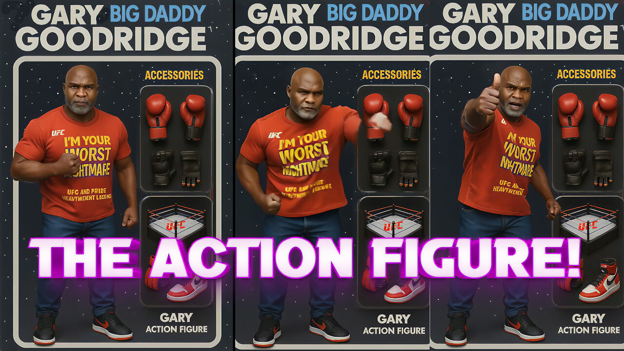 The Most Badass Action Figure EVER Comes Alive! – Gary Big Daddy Goodridge The Crucifix KO Master!