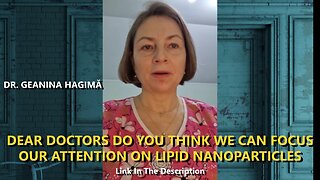 DEAR DOCTORS, DO YOU THINK WE CAN FOCUS OUR ATTENTION ON LIPID NANOPARTICLES