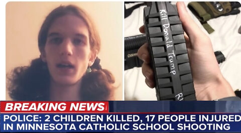 BREAKING NEWS ☠️ POLICE: 2 CHILDREN KILLED, 17 PEOPLE INJURED IN MINNESOTA CATHOLIC SCHOOL SHOOTING 🤯 CHURCH SHOOTER WENT BY TWO NAMES: ROBIN WESTMAN AND ROBERT WESTMAN