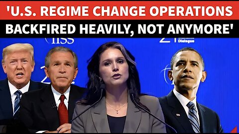 'U.S. Created ISIS': Tulsi Gabbard's Shock Middle East Admission On Regime Change Operations